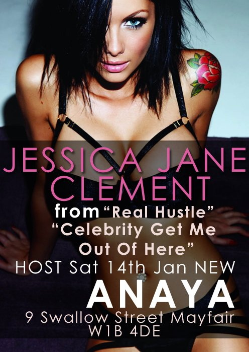 RA Jessica Clement From The Real Hustle Hosts Anaya at Anaya London