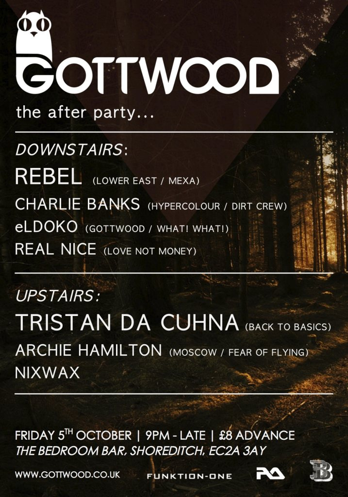 RA: Gottwood Festival Afterparty with Rebel, Tristan Da Cunha ...