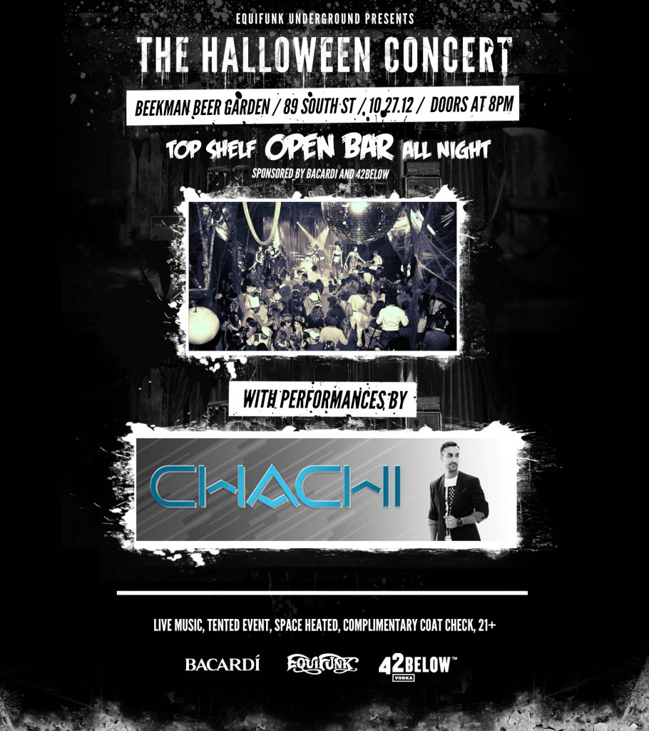 Ra Chachi Live Equifunk Halloween Concert At Beekman Beach Club