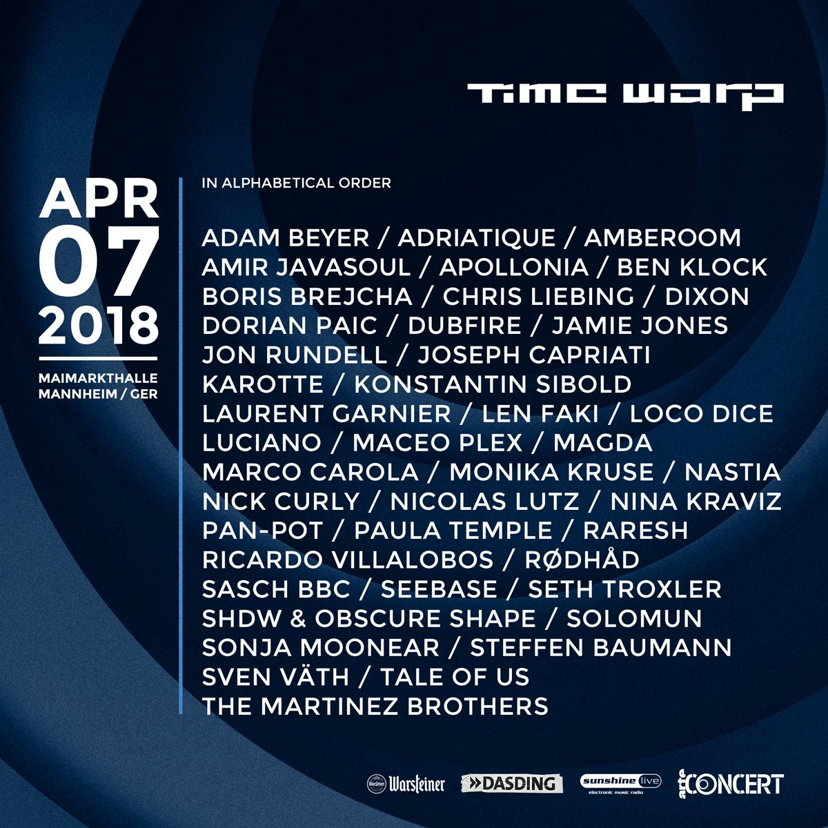 Time warp mannheim 2020 dates