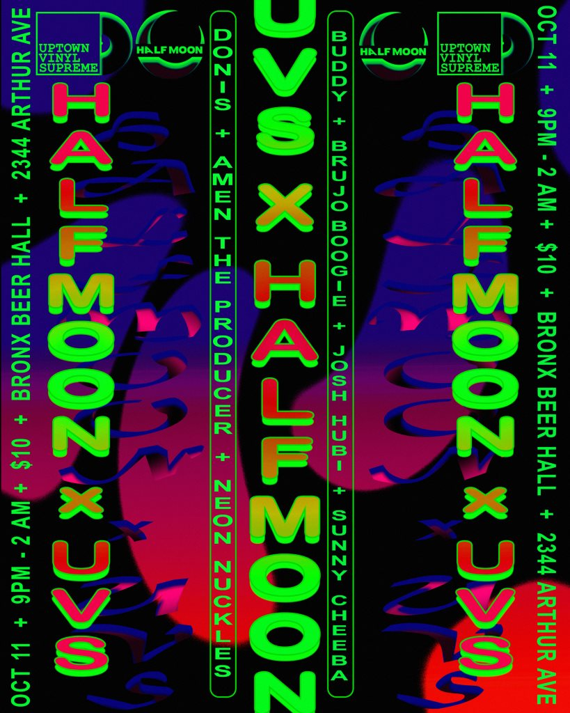 RA: Uptown Vinyl Supreme X Halfmoon at Bronx Beer Hall, New York