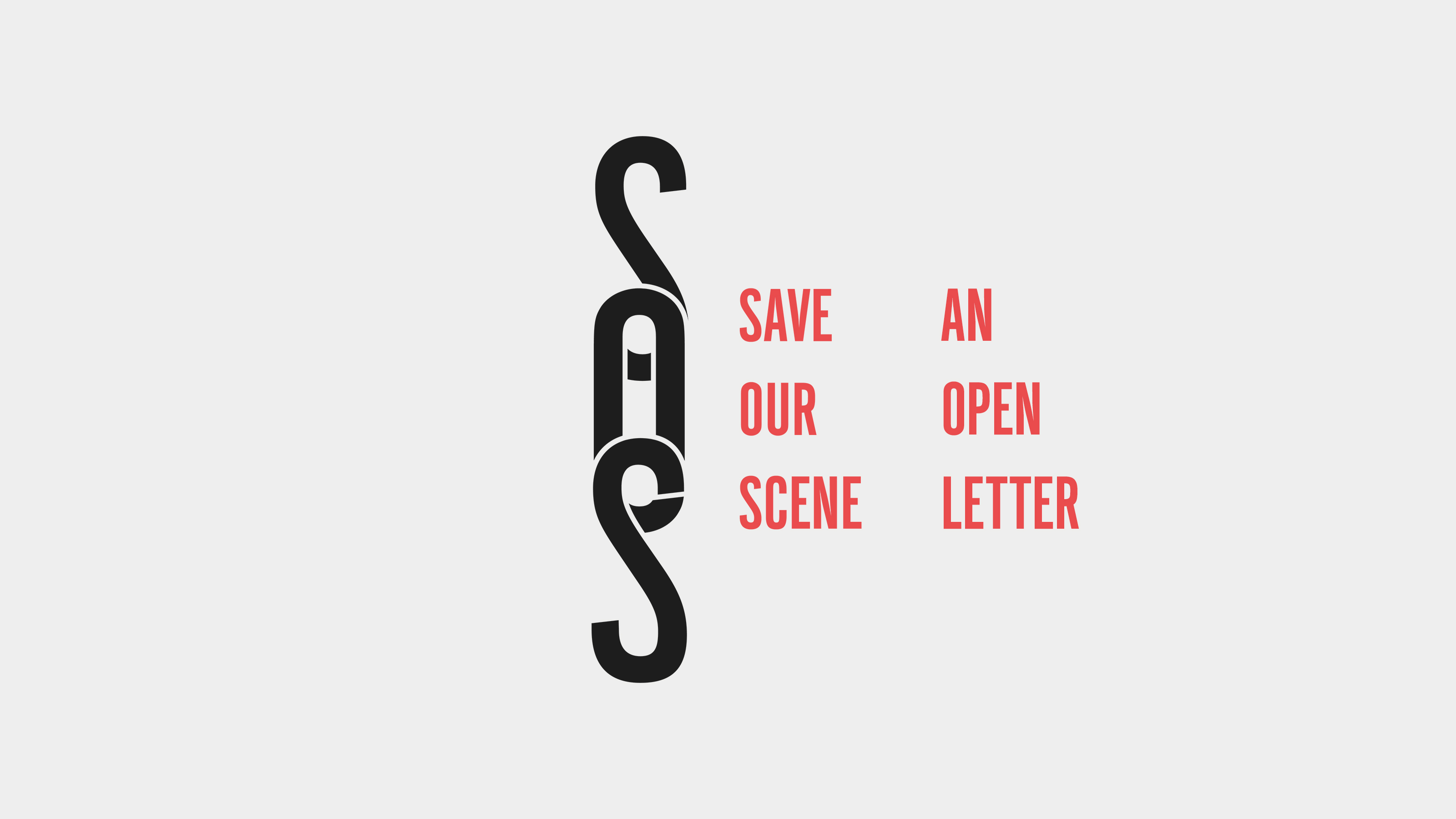 Ra Save Our Scene An Open Letter
