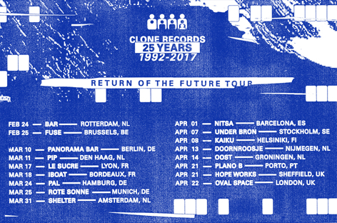 Clone Records Europese tour